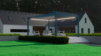 (obrázek pro) Zastřešení terasy PINELA DELUXE PLUS 700x450 cm