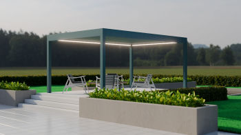 (obrázek pro) Zastřešení terasy PINELA DELUXE PLUS 500x400 cm